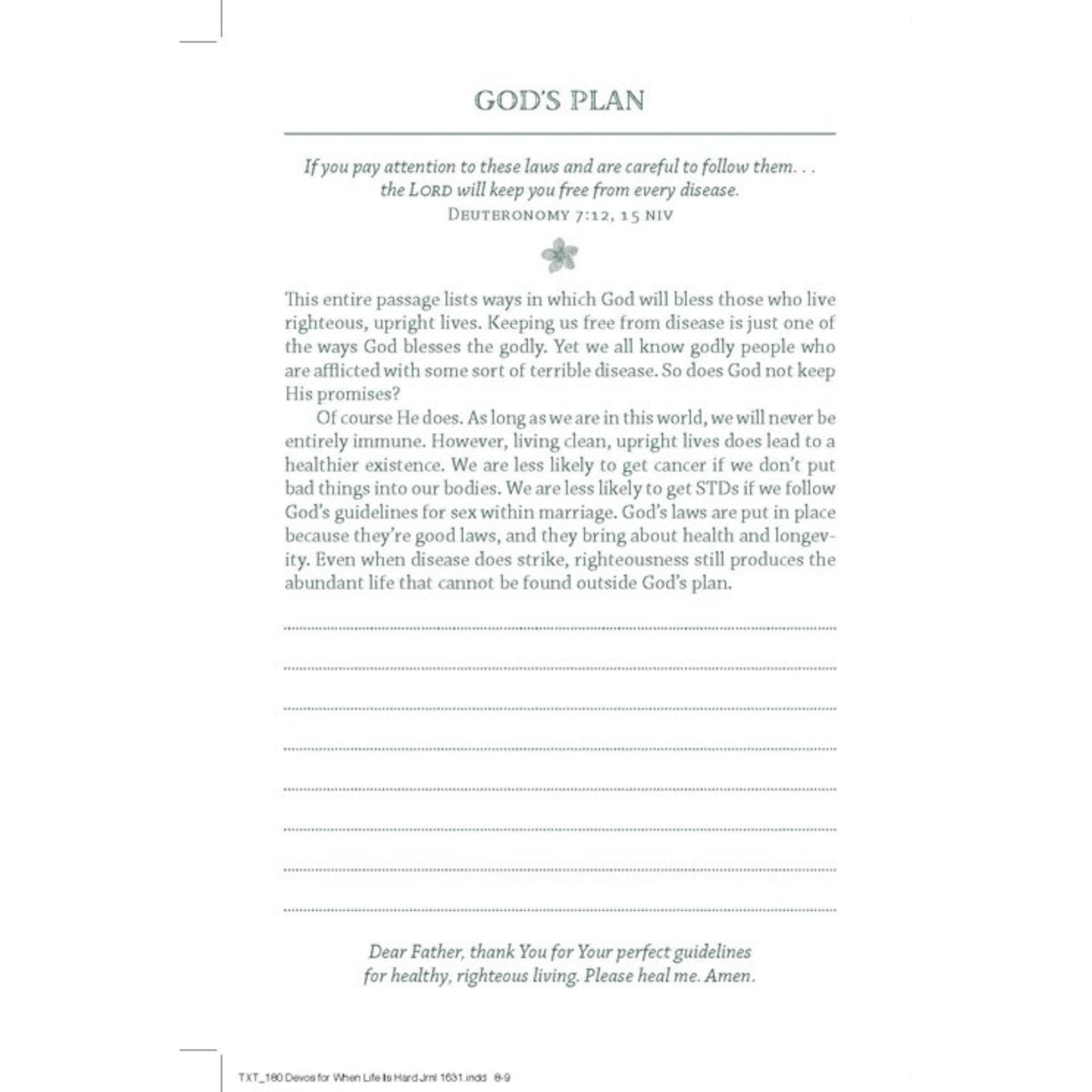Embrace the journey with praise - 180 Devotions Journal