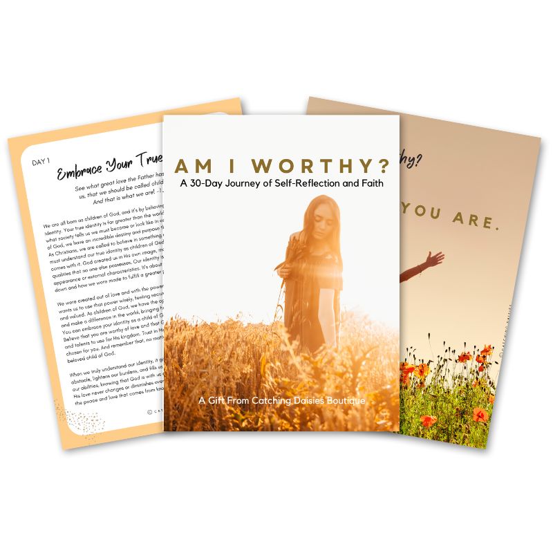 30-day devotional - Am I worthy?