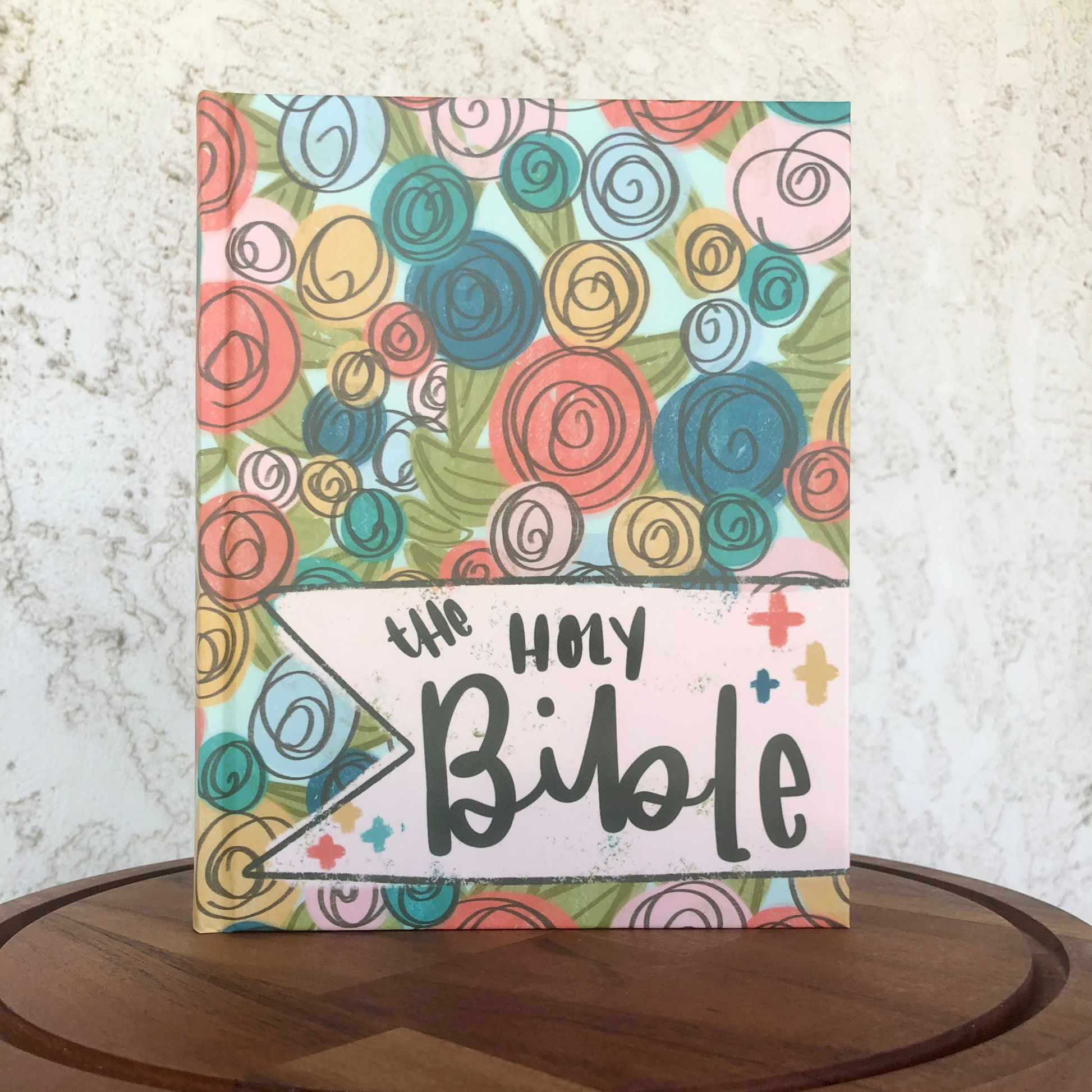 Expressive Faith: Multicolor Floral KJV Journaling Bible