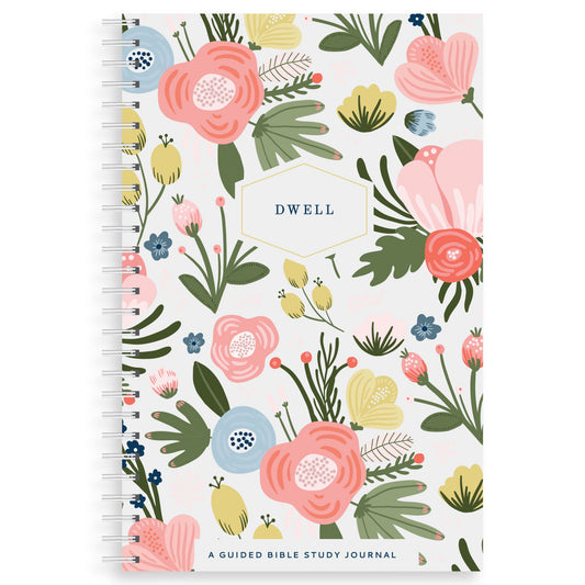  A beautifully designed Bible Study Journal with a floral cover