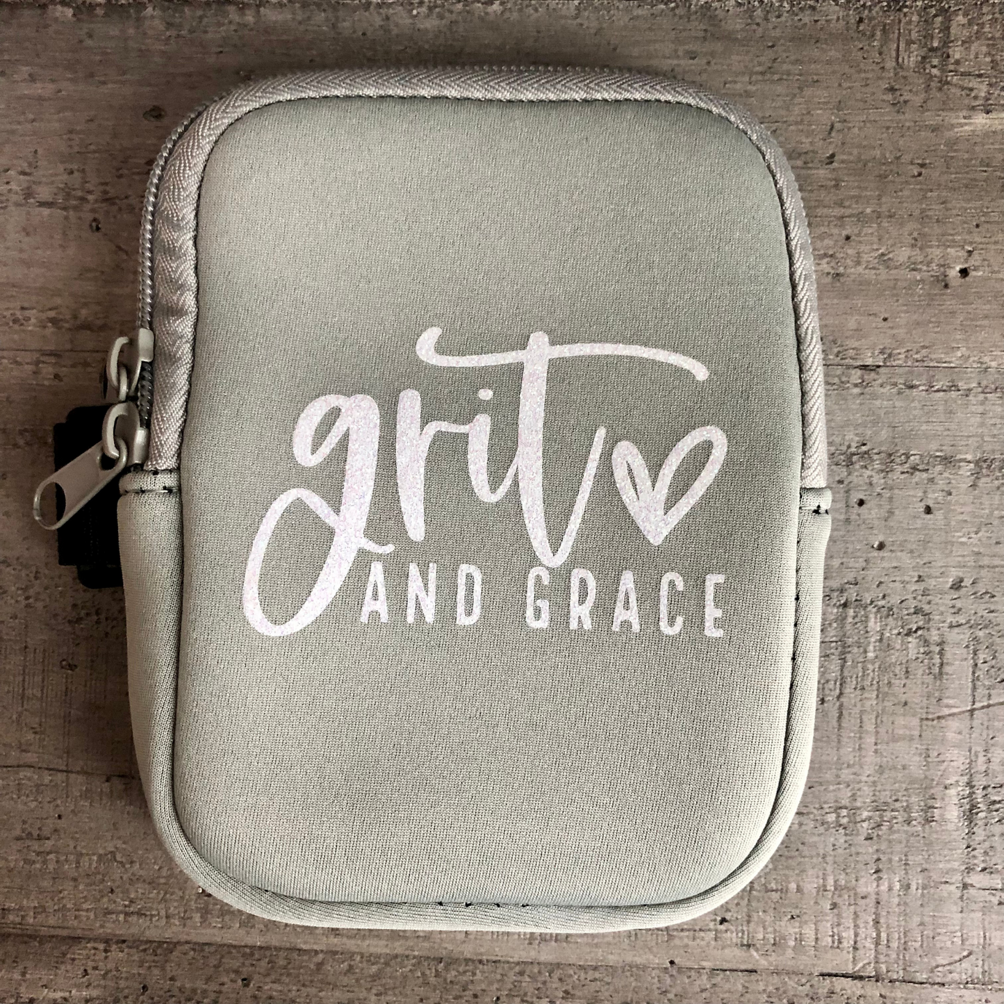 Tumbler Pouch - "Grit and Grace"