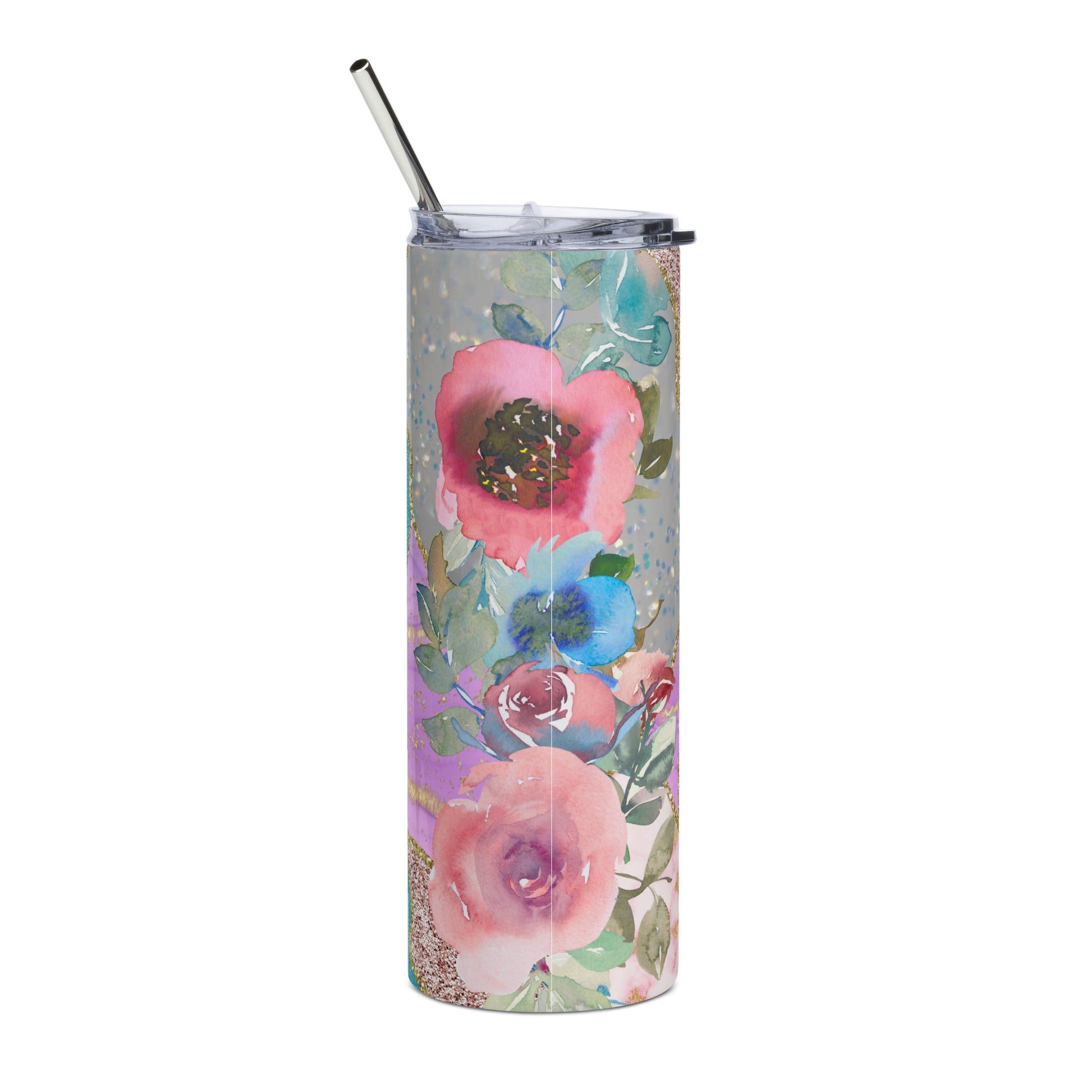 Matte finish 20oz stainless steel tumbler with heartfelt 'Let All That You Do Be Done In Love' message