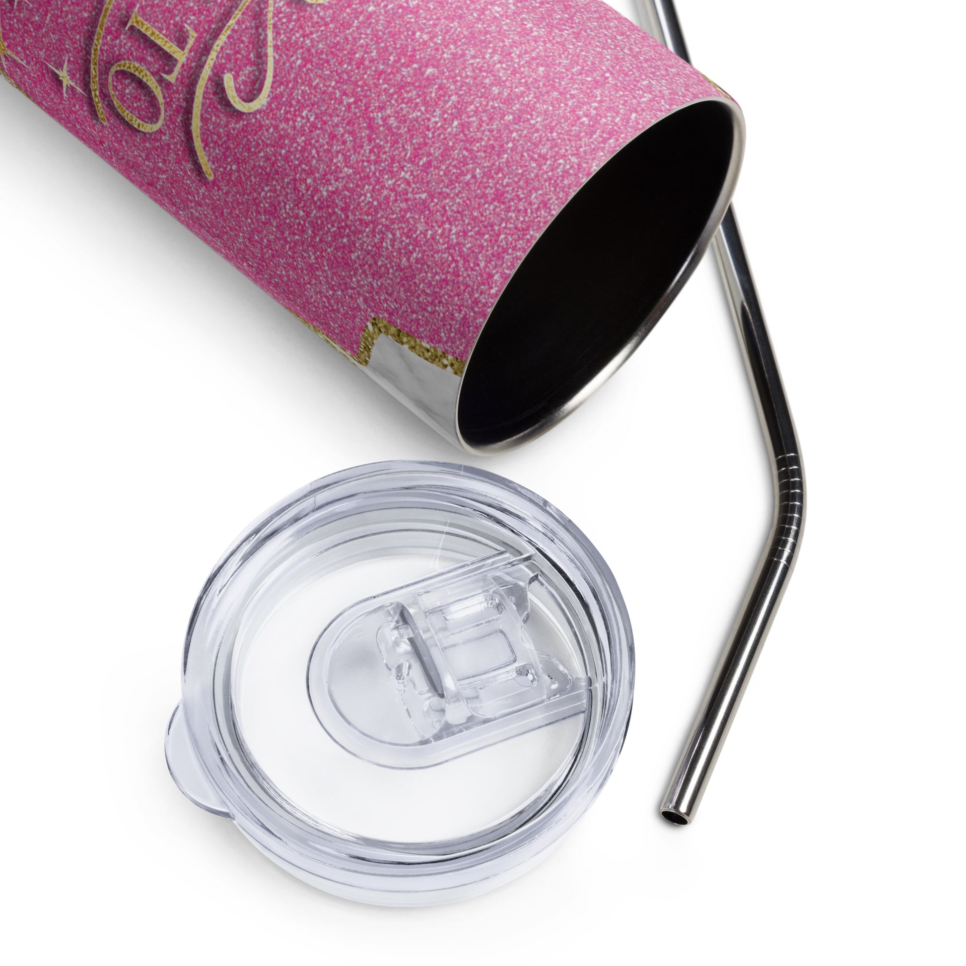 Embrace your devotion with every sip from this "Made To Worship" stainless steel tumbler, reminding you of your purpose and passion, while also providing the convenience of a secure lid and straw.