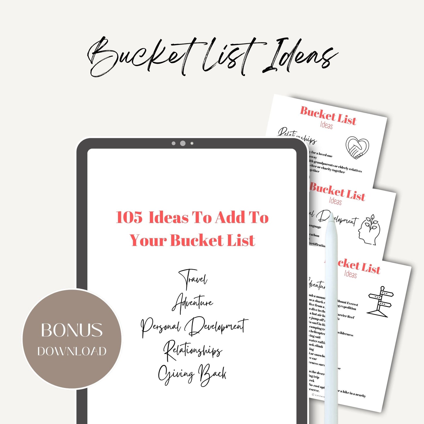 105 Bucket List Ideas 