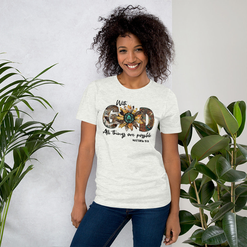 All Things Are Possible Christian T-Shirt
