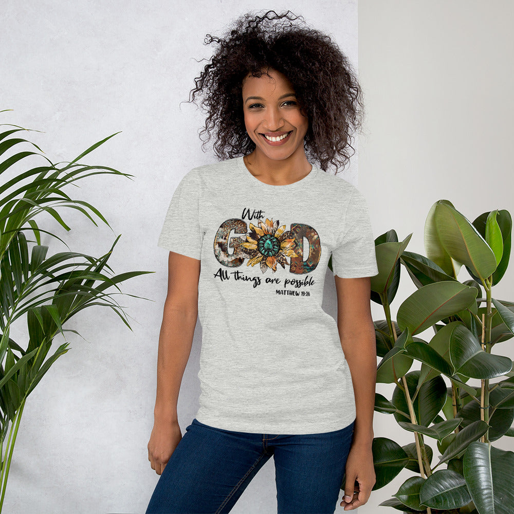 All Things Are Possible Christian T-Shirt