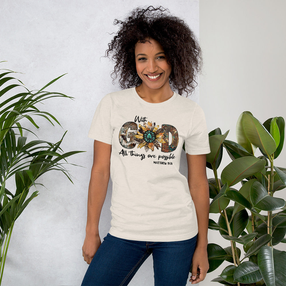 All Things Are Possible Christian T-Shirt