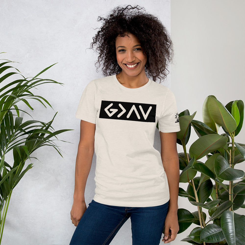 Inspiring Bella Canvas t-shirt with faith-based design