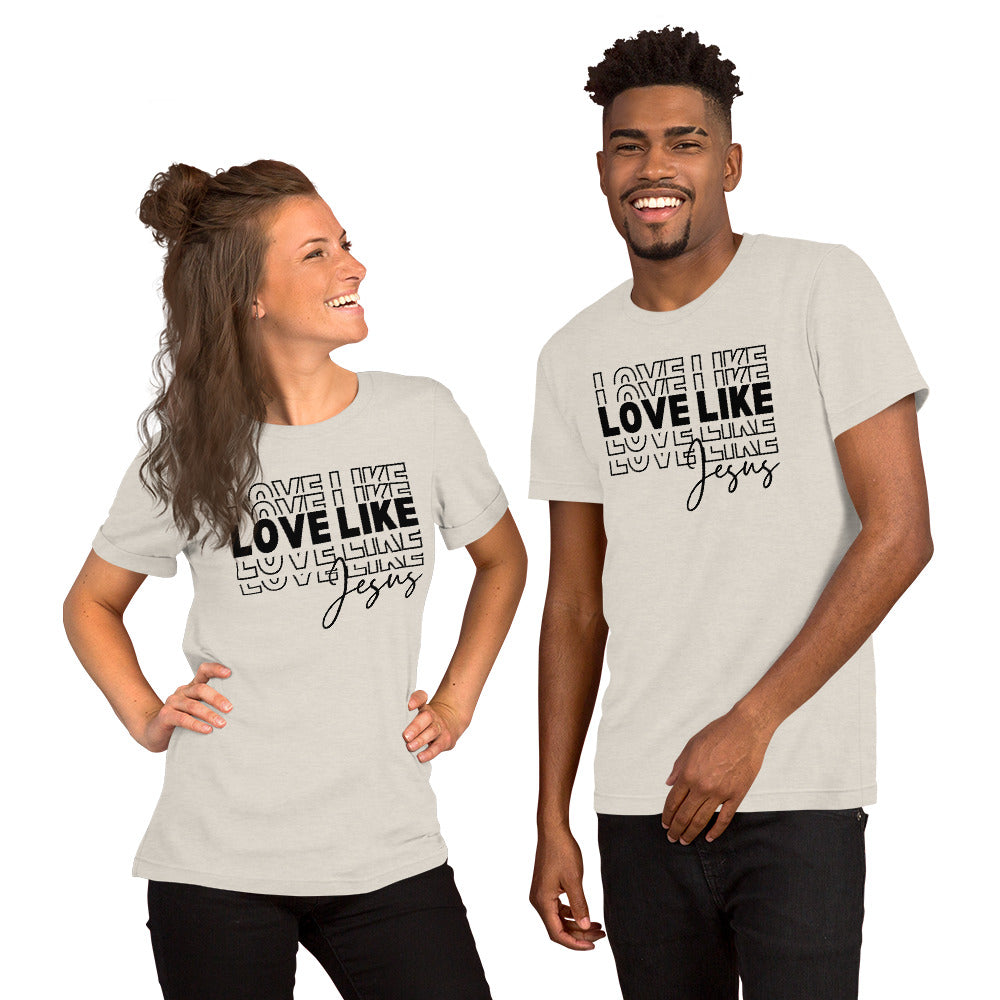 Inspiring Bella Canvas t-shirt with faith-based design