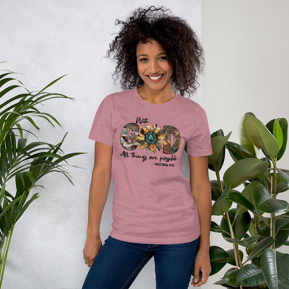 All Things Are Possible Christian T-Shirt