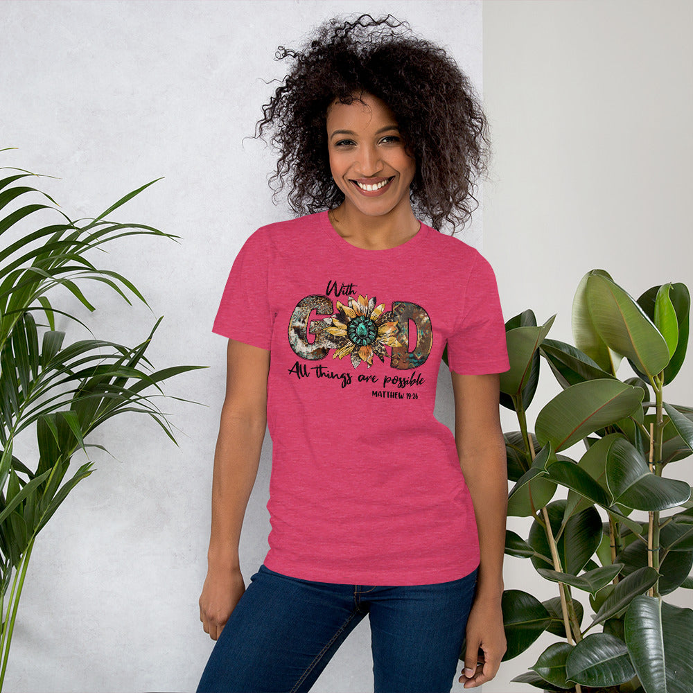 All Things Are Possible Christian T-Shirt