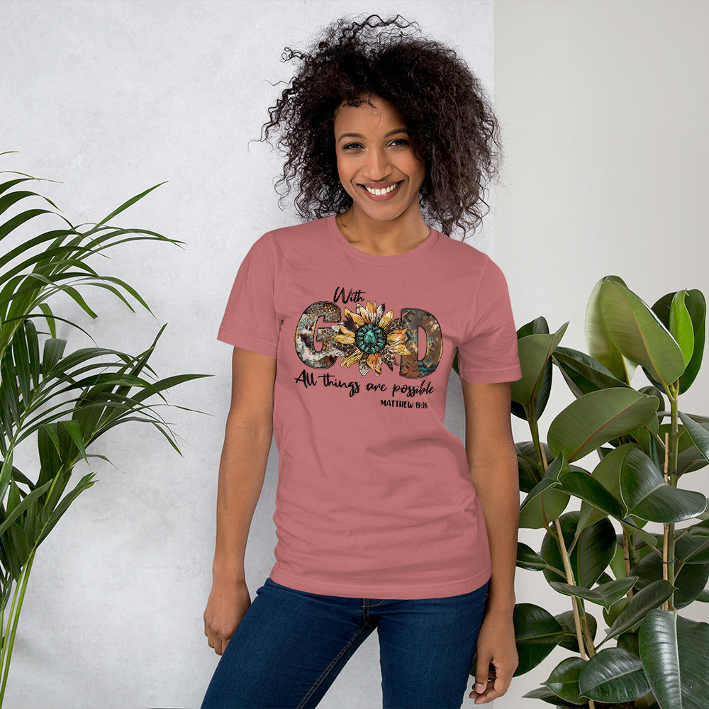 All Things Are Possible Christian T-Shirt